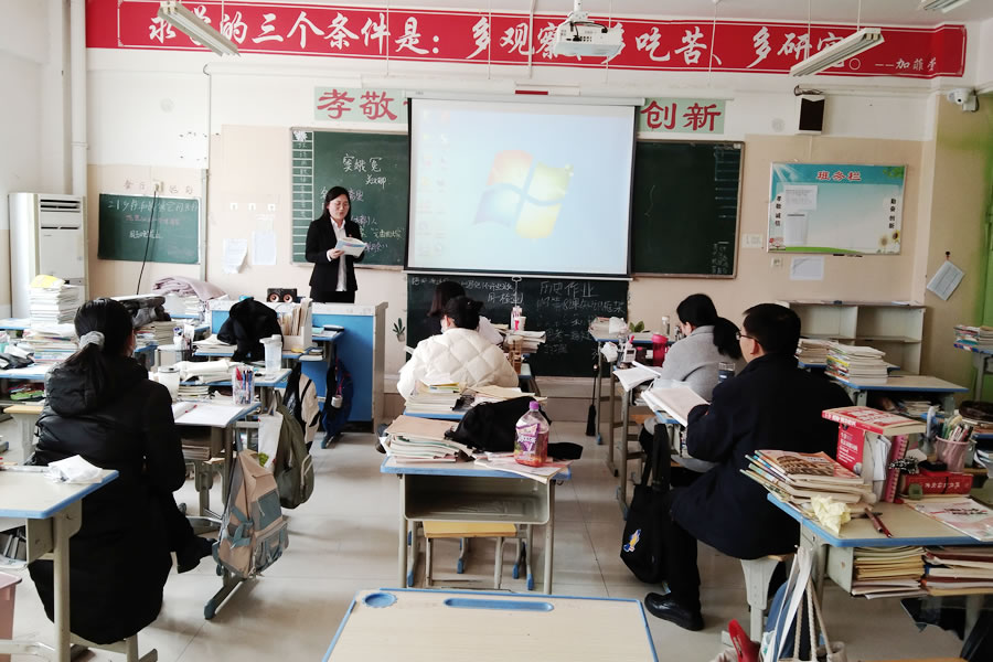 升学部举办听评课活动 升学部举办听评课活动
